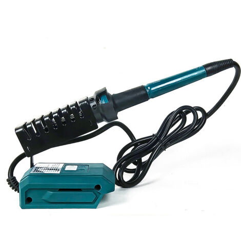 Saldatore a batteria compatibile con batteria Makita da 18 V, saldatore a batteria, display digitale a LED, riscaldamento super rapido, temperatura regolabile da 300℃ a 500℃ per la riparazione di elet
