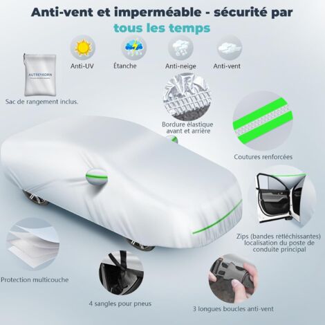 Telo Copriauto Su Misura Per Ligier JS50 JS60 (2012-2025) – Impermeabile, Traspirante Con Cerniera E Cinturini Antivento