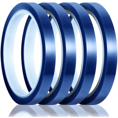 4 rotoli da 10 mm x 33 m 108 piedi Nastro termico per sublimazione Nastro resistente al calore senza residui Nastro per trasferimento termico per stampe elettroniche (1/5)
