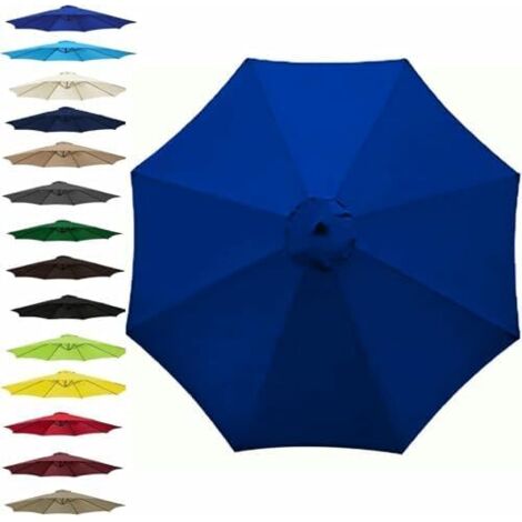 Telo di ricambio per ombrellone a sbalzo quadrato, impermeabile UV50+, 8 bracci, compatibile con ombrellone a sbalzo da 300 cm, tessuto ombreggiante resistente per esterni.