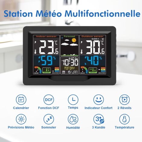 Stazione Meteorologica Wireless Con Display A Colori 5 In 1 NATIONAL Geographic 9080500
