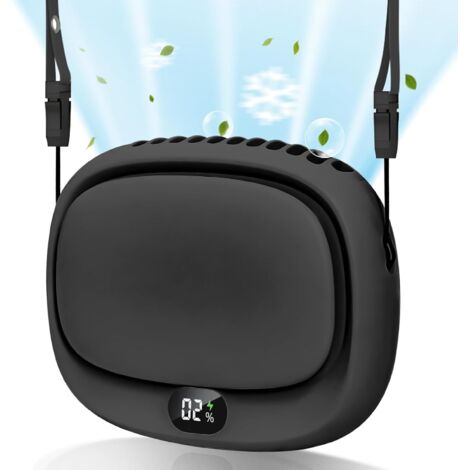 Ventilatore da soffitto portatile, 8000 mAh, sospeso, con telecomando e 3 velocità, ricaricabile