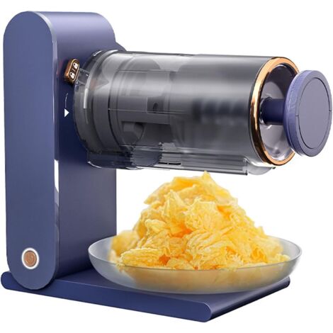 Macchina elettrica per ghiaccio tritato da 20 W, macchina per granita da 200 ml per uso domestico, tritaghiaccio USB, velocità del motore 13000 giri/min