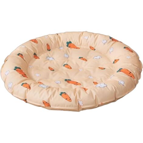 Tappetino refrigerante per cani, tappetino refrigerante estivo per animali domestici, nido di ghiaccio idrogel per animali domestici, lavabile a mano, pieghevole, colore carota (1/5)