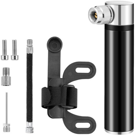 Pompa Ad Alta Pressione 300 PSI Per Sospensioni MTB E Pneumatici Bici Con Manometro - Compatibile Presta/Schrader