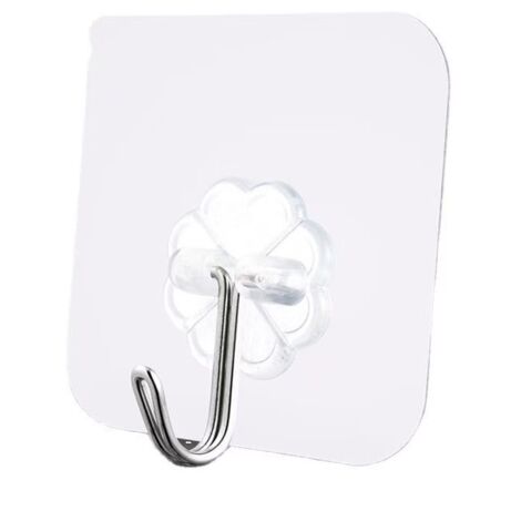 Set Di 6 Ganci Per Asciugamani Da Bagno, Ganci Autoadesivi In Acciaio Inox Argento 97262425