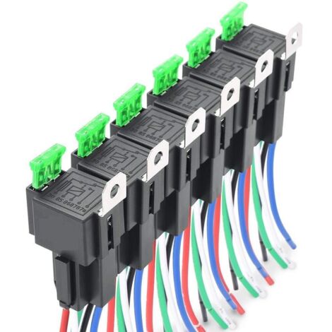 5 x fusibile PAL a lama femmina verde da 40 A per auto