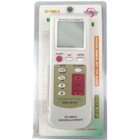 Telecomando di ricambio per aria condizionata compatibile con Daikin CTXS-K / 3MXS-G, FDXS-F / 3MXS-E, CTXG-JS / 3MXS-G, FTXG-JA / 3MXS-G, CTXM-M / 3MXM-M (1/3)