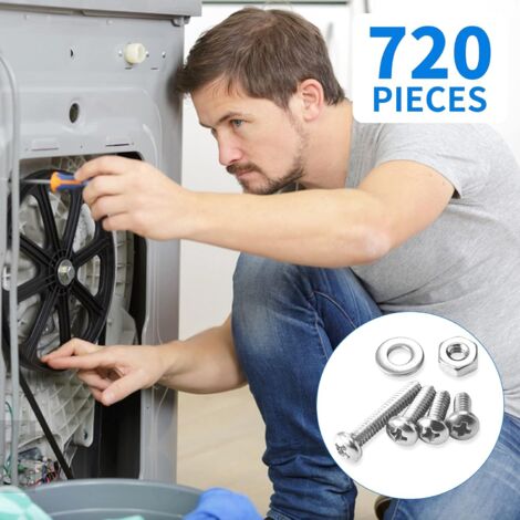 Viti A Testa Tonda Phillips 10-24 X 1 Pollice &ndash; Acciaio Inox 18-8 &ndash; Confezione Da 100 Pezzi Fastenere