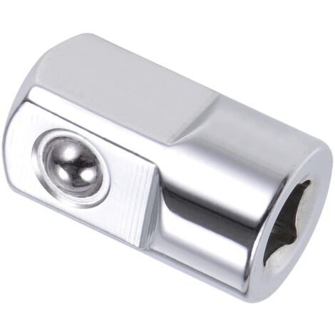 Adattatore per bussola da 1/4" (F) a 1/2" (M) x 1 pezzo Strumento di conversione da femmina a maschio per chiave a cricchetto