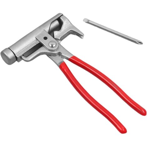 Martello da carpentiere antiscivolo da 32 pezzi con penetrazione di chiodi di cemento, impugnatura ergonomica per cacciavite per campeggio all'aperto con chiodi di cemento da 80 mm (1/5)