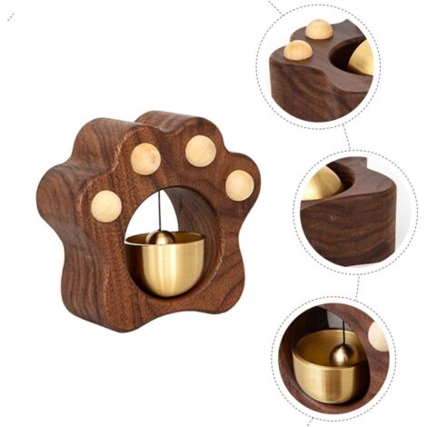 Campanello a vento decorativo a forma di zampa di gatto, campanello per negoziante, per porta, finestra, mobile, decorazione festiva e sonora (1/4)