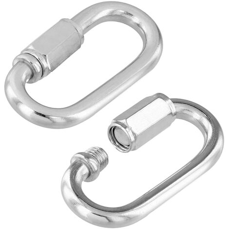 6 Pcs Connettore A Catena Maglie Rapide Di Collegamenti Della Bici