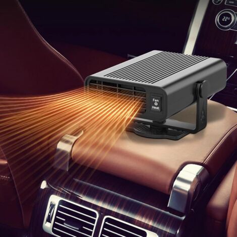 Riscaldatore portatile per auto, sbrinatore per parabrezza, riscaldamento e raffreddamento 2 in 1, sbrinamento e disappannamento rapidi, riscaldatore per auto compatibile con i veicoli, riscaldatore p (1/4)