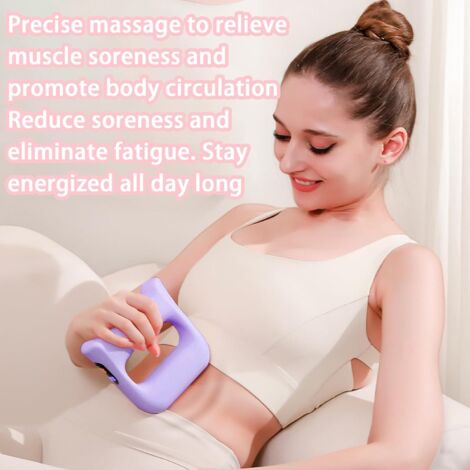 Anello fasciale multifunzionale per tutto il corpo Massaggiatore riscaldante ergonomico per il rilassamento muscolare Bruciagrassi addominale Massaggiatore portatile per la vita