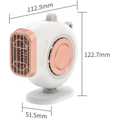 Riscaldatore per auto Pink Pig, riscaldamento rapido portatile, sbrinamento, riscaldamento rapido invernale (1/3)