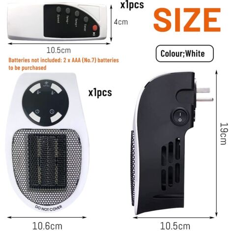 Hengda Termoventilatore Aerotherm Controllo Della Temperatura Riscaldatore Elettrico Risparmio Energetico 3000w 75922934