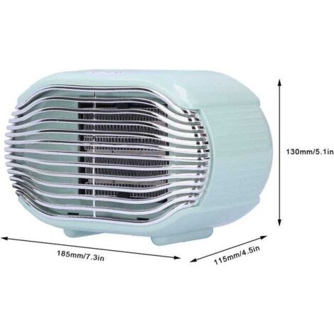 Riscaldatore Elettrico A Parete 800W In Ceramica PTC – Riscaldamento Rapido In 3 Secondi, Telecomando E Timer 12 Ore, Silenzioso