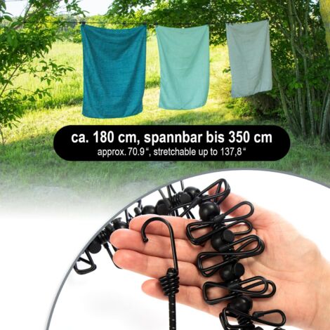 10 Cavi Bungee Elastici True Face: Il Kit Militare Che Fissa Qualsiasi Cosa (12/18/24 Pollici)