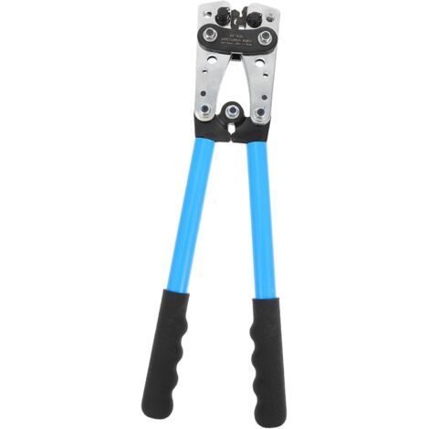 1pc HX Pinza per crimpare cavi con meccanismo a cricchetto Strumento di cablaggio ergonomico e durevole per elettricisti, operai edili