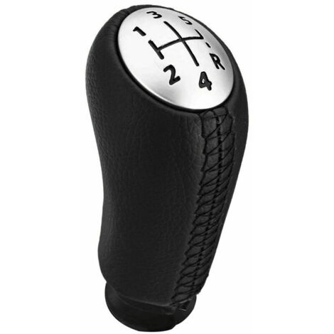 Pomello del cambio a 5 marce, sostituzione della testina del pomello del cambio a 5 marce per Renault Laguna Clio III Megane II - Nero Altri pezzi di ricambio per auto (1/5)