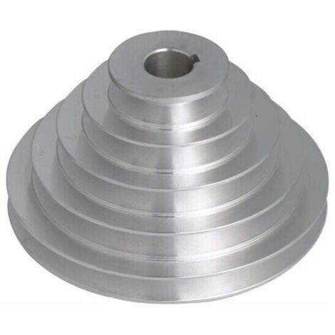 Puleggia Premium in alluminio a 5 strati - diametro interno 19 mm, diametro esterno 54-150 mm per cinghie trapezoidali di tipo A