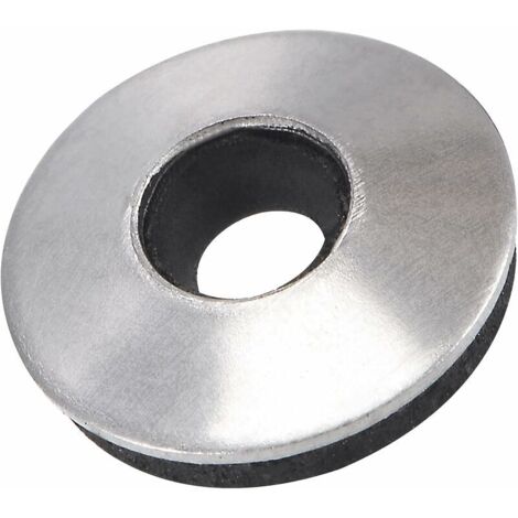 Confezione da 200 rondelle di tenuta in acciaio inossidabile EPDM 12 x 4,2 x 2,8 mm,