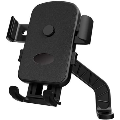 Porta cellulare per bici, porta cellulare per manubrio moto, porta cellulare per bicicletta, moto, adatto per telefoni da 4-7" (con asta) (1/5)