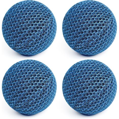 Confezione da 4 assorbitori di schiuma riutilizzabili per piscina, spugna filtrante assorbente olio, spugna filtrante per spa Jacuzzi, detergente in schiuma per piscina, vasca da bagno, Jacuzzi