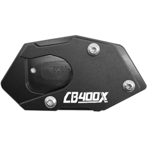 Accessori per la modifica del motociclo Piastra di estensione del cavalletto laterale CNC compatibile con CB400X 2019 2020 2021 (1/5)