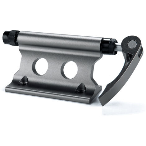 Staffa per forcella per bicicletta Staffa per forcella per bicicletta in lega di alluminio Staffa per forcella anteriore per bicicletta in argento - Sgancio rapido per MTB, auto, bici, bicicletta (1/5)