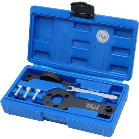 Kit di strumenti di regolazione della cinghia di distribuzione del motore da 6 pezzi compatibile con Fiat Punto Evo Panda Chrysler Ypsilon Delta Musa Giulietta 1.1, 1.2, 1.4 L 8V (1/5)