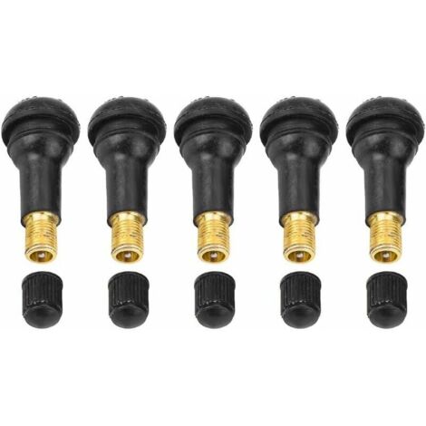 Stelo della valvola della gomma per moto 100x (TR413/TR412/TR4149), ricambio universale per stelo della valvola della gomma per moto per auto (1/5)