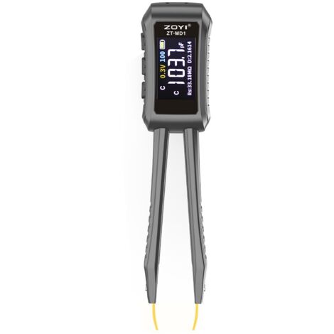 Tester di componenti LCR di precisione con display OLED per misurare resistenza, capacità e induttanza (1/5)