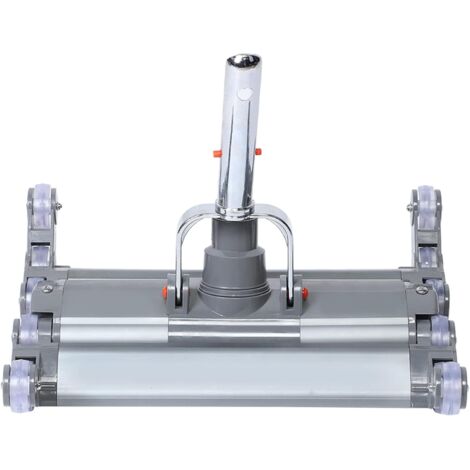 Testa dell'aspirapolvere per piscina, Testa dell'aspirapolvere per piscina in lega di alluminio da 360 gradi, per la pulizia di sporco, detriti, polvere nella piscina