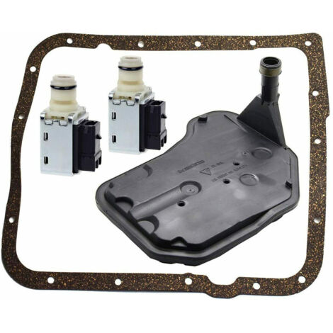 Solenoide 4L60E Shift Solenoide Trasmissione Kit Guarnizioni Trasmissione Compatibile per Cadillac per Buick Blazer Astro 24230298 24208576 (1/5)