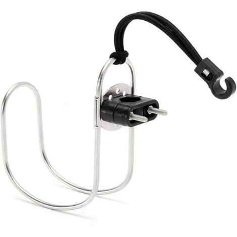 Supporto per anello salvagente in acciaio inossidabile con staffa in plastica (1) (1/5)