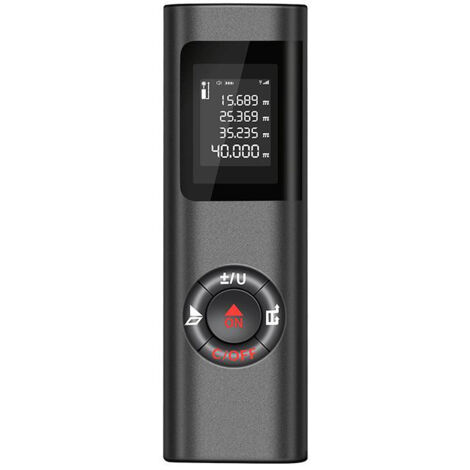 Telemetro, Mini Digital Pocket Las ER da 40 m, Telemetro digitale Las ER portatile ad alta precisione con retroilluminazione LCD, per l'industria dell'edilizia Residenze Magazzini (1/5)