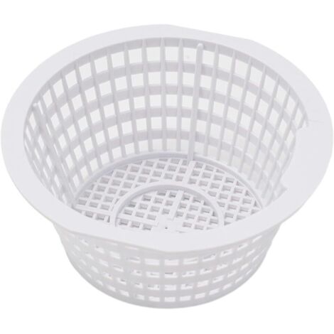 Cestello di ricambio per skimmer per piscina, cestello per skimmer per parti di ricambio per piscine fuori terra e interrate, cestello per skimmer per forniture per piscina (senza manico)