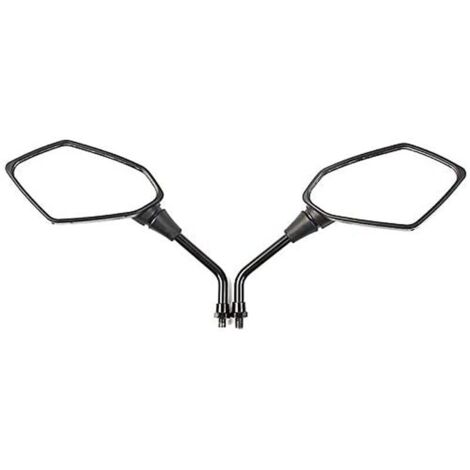 Nazalus-Vente chaude-Paire de Rétroviseurs pour Motos Rétroviseur Universel pour Scooter Moto Quad ATV Vélos Bicyclette Filetage Boulon 8 mm (1/5)
