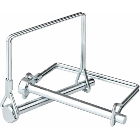 Nazalus-Vente chaude-12pcs Goupille de Verrouillage Carrée 5/16 pouces (8mm) Goupille de Blocage Automatique de Sécurité en Acier au Carbone Galvanisé de Haute Qualité (1/5)