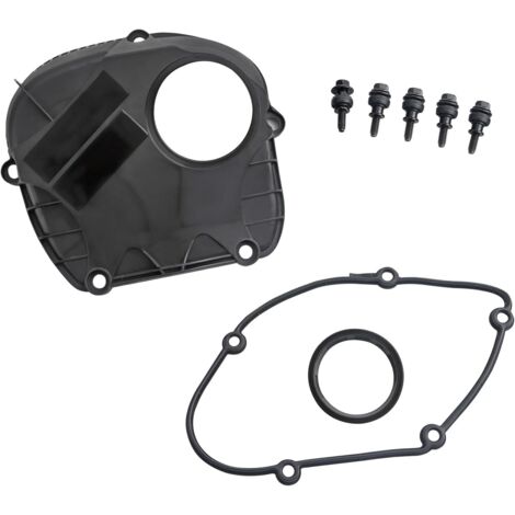 Coperchio catena distribuzione superiore motore con guarnizione adatto per Audi A3 A4 A5 VW Beetle Jetta sostituisce 06H103269C 06H103269L 06H103269H (1/5)