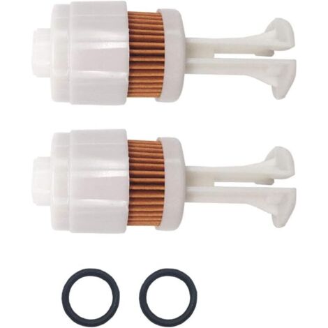 2 pezzi 65L-24563-00-00 35-888289T2 Elemento filtrante del carburante per Yamaha Mercury Marine Suzuki Johnson (1/5)