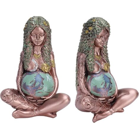 Statua millenaria di Gaia,Statua di Madre Terra,Statua della Dea Madre Terra,Statua d'arte di Madre Terra,Statuetta in poliresina,Statua d'arte di Gaia,Statua di Gaia,Regalo per la mamma,Ornamento di (1/5)
