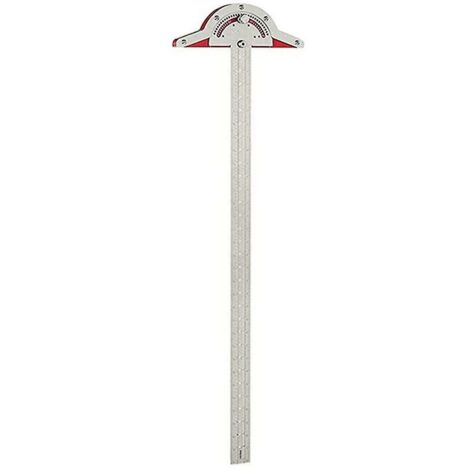 Calibro per marcatura di misurazione del bordo del carpentiere tipo T. Calibro per tracciatore da 20 pollici (1/5)