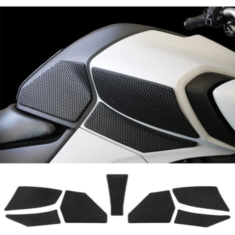 Per Yamaha MT-03 MT03 MT03 MT-25 MT25 MT25 2020-2022 2023 2024 2025 Rilievo del serbatoio del carburante Rilievi del serbatoio Proteggi decalcomanie Adesivo Gas Ginocchio Trazione Grip Pad Tankpad (1/5)