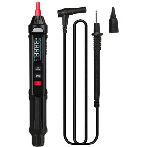 Multimetro Multimetro digitale Tipo penna Tester di tensione digitale automatico 6000 conteggi Voltmetro senza contatto (ET8908) (1/5)