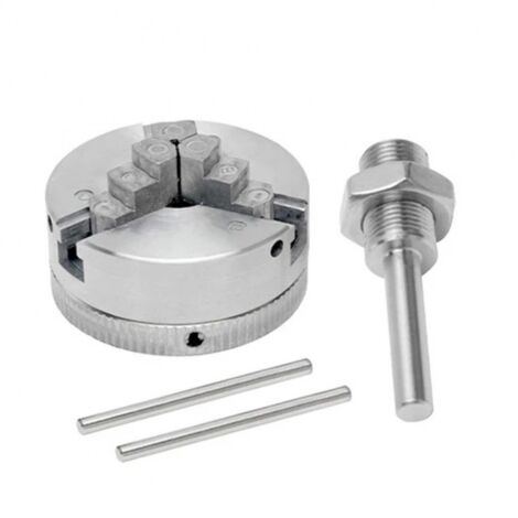Mandrin Tourà Bois - Mini Toura Bois Mandrin, M12 1 Mandrin en Alliage de Zinc 3 Mors Mandrin Manuel Perceuse éLectrique Bielle Outil éLectrique, pour Travail Bois Métal Machines Outils (1/5)