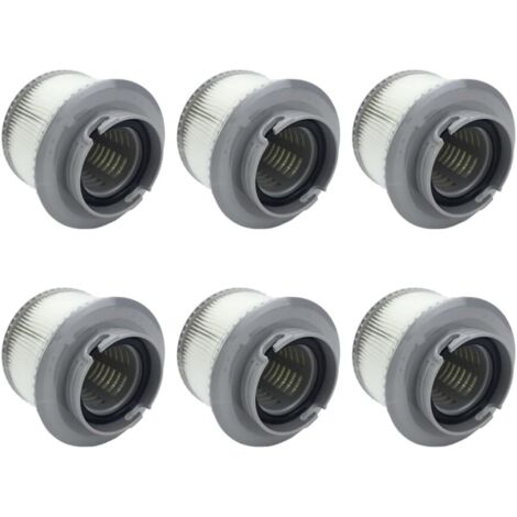 Confezione da 6 filtri di ricambio per piscina gonfiabile MSPA FD2089, compatibili con filtri per piscina gonfiabile, accessori per piscina fuori terra (1/5)