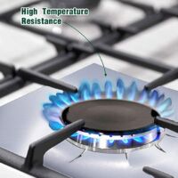 Protezione riutilizzabile per fornello a gas Copertura per fornello Fodera Tappetino pulo Pad Protezione superiore per fornello a gas da cucina Accessori da cucina  15